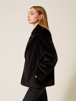 Alternative view of CAPPOTTO CORTO ECO TWINSET