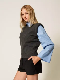 Alternative view of GILET TWINSET