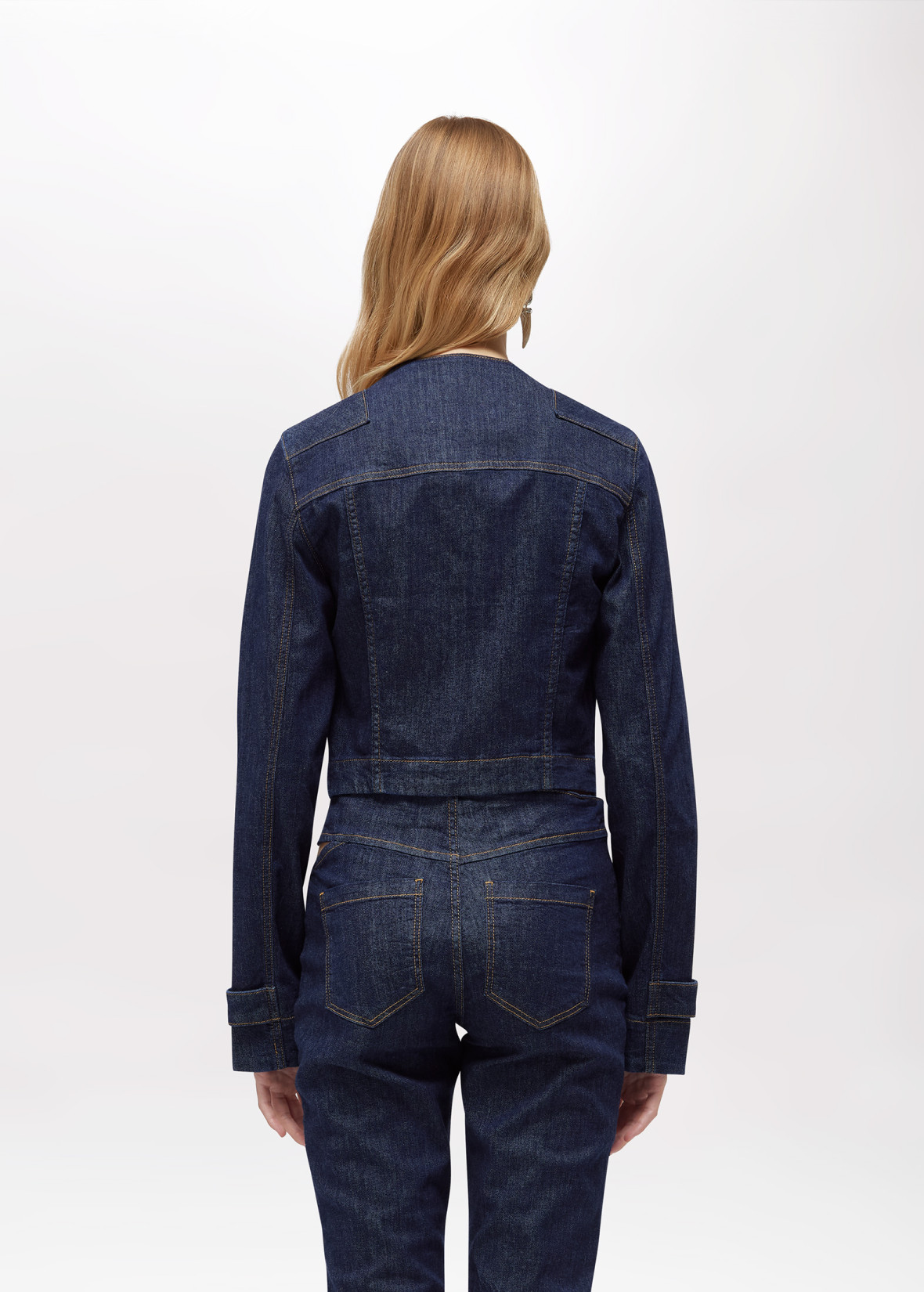 GIACCA IN DENIM BLUGIRL BLUMARINE - immagine 3