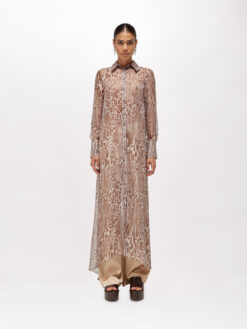 Alternative view of MAXI CAMICIA BLUGIRL BLUMARINE