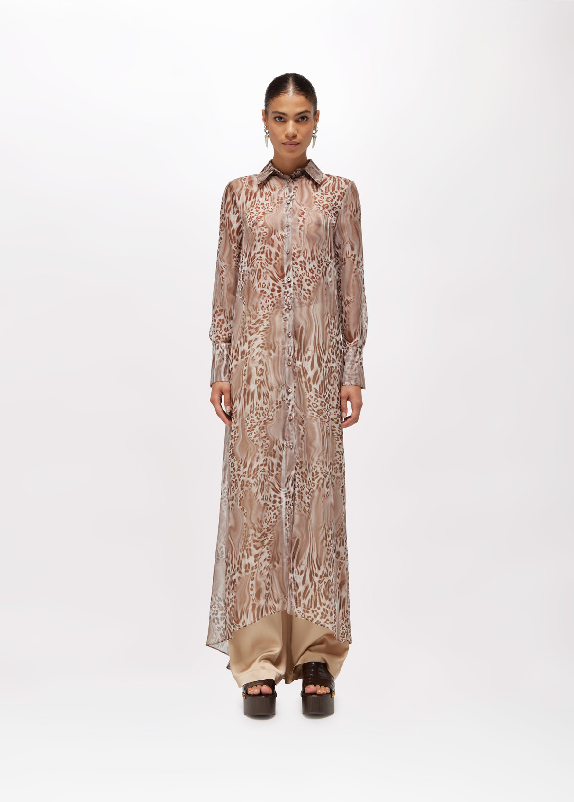 MAXI CAMICIA BLUGIRL BLUMARINE - immagine 2