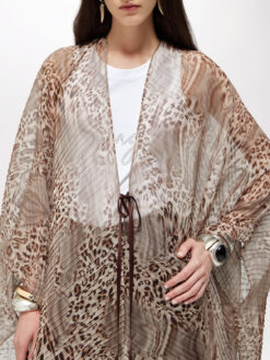 Alternative view of MAXI PONCHO BLUGIRL BLUMARINE