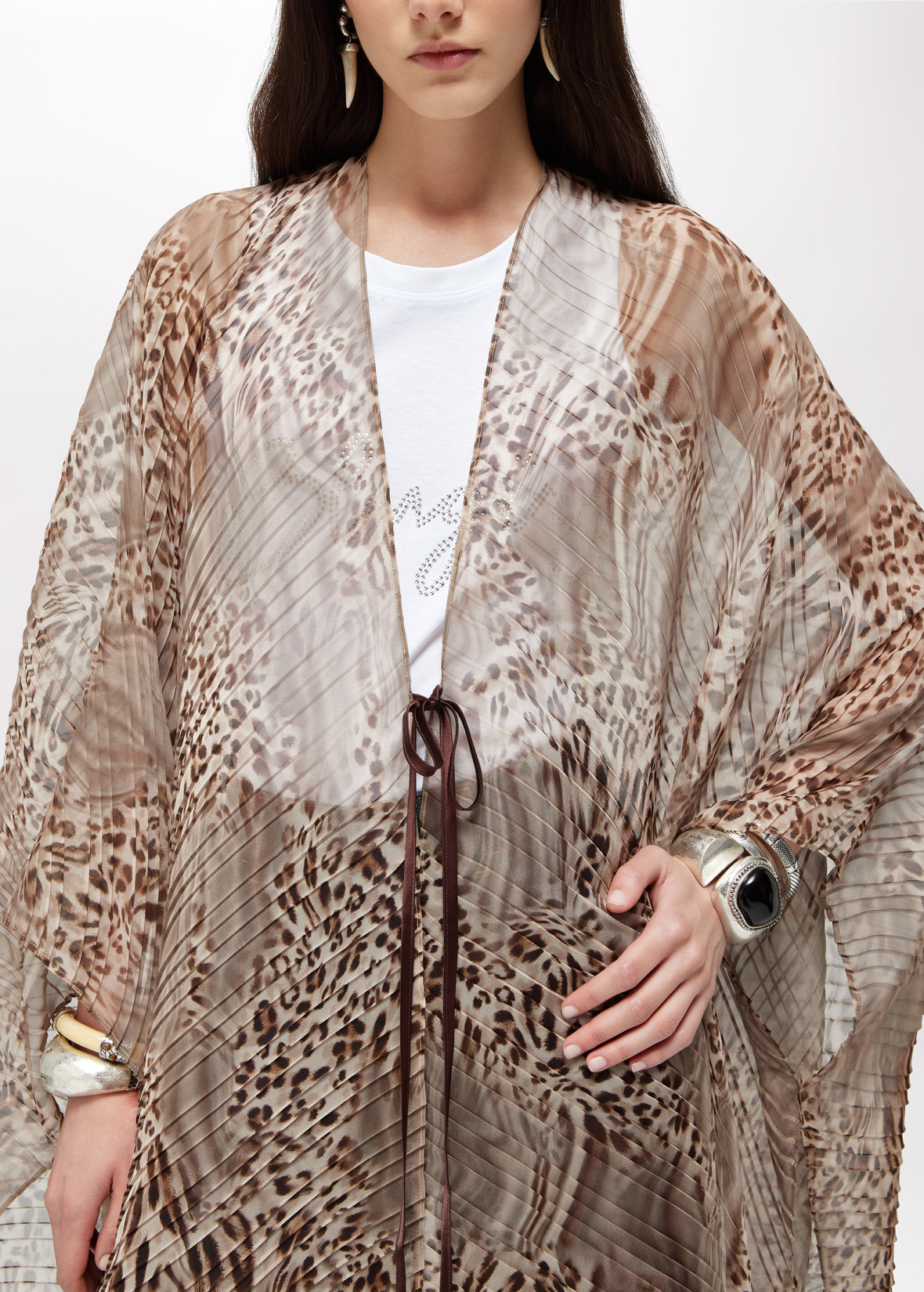 MAXI PONCHO BLUGIRL BLUMARINE - immagine 2