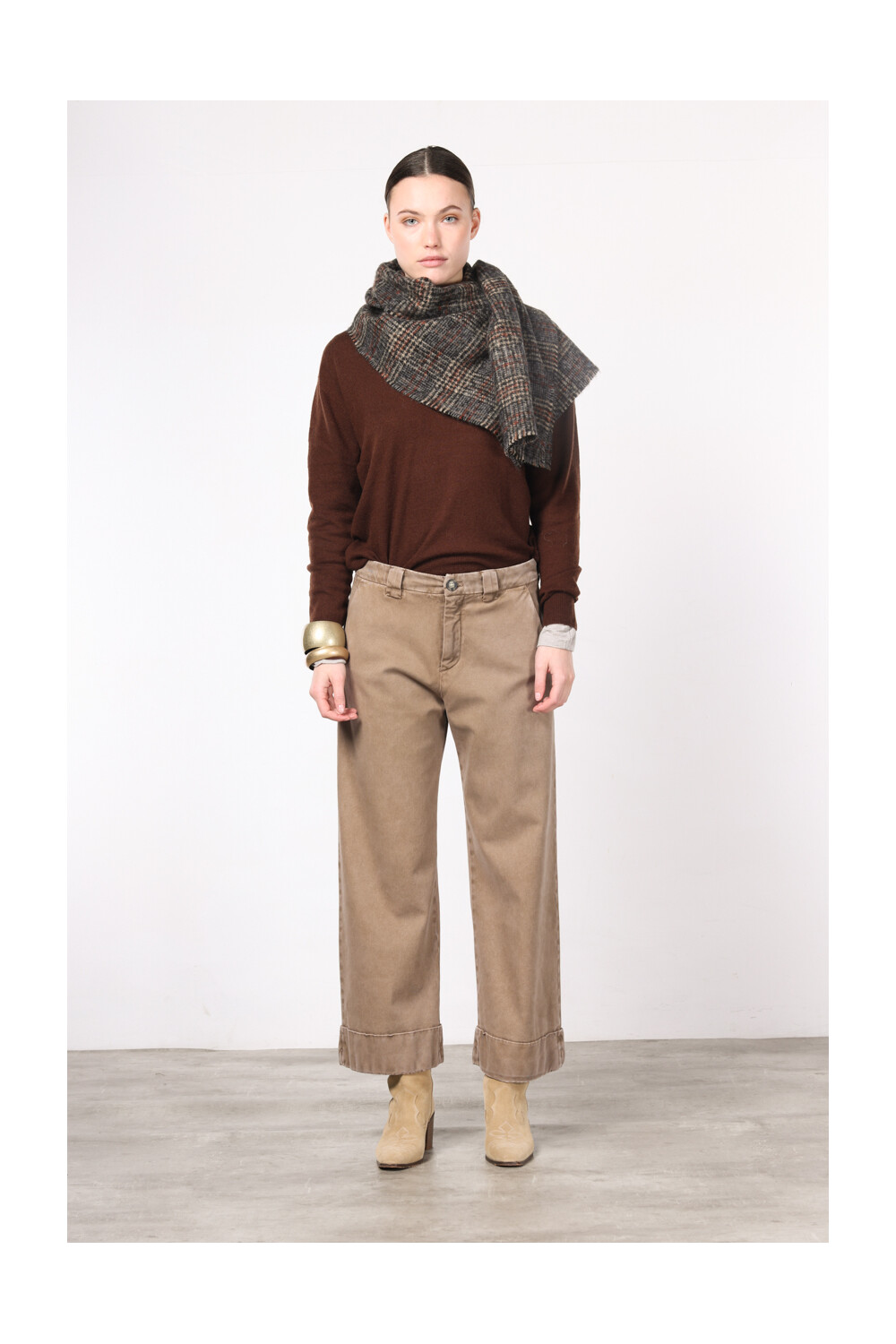 PANTALONI MASON'S New York Studio Crop - immagine 5
