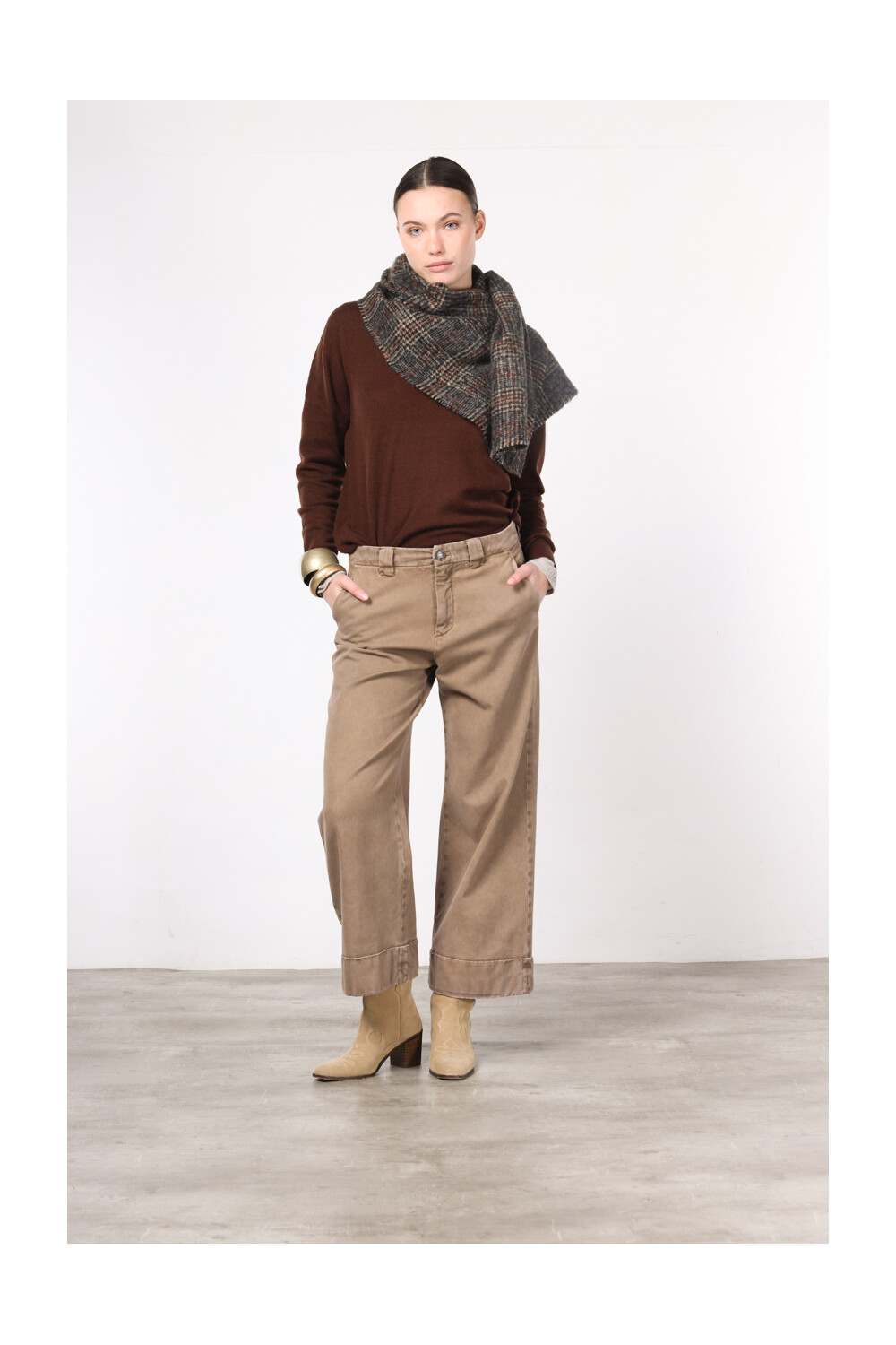 PANTALONI MASON'S New York Studio Crop - immagine 6