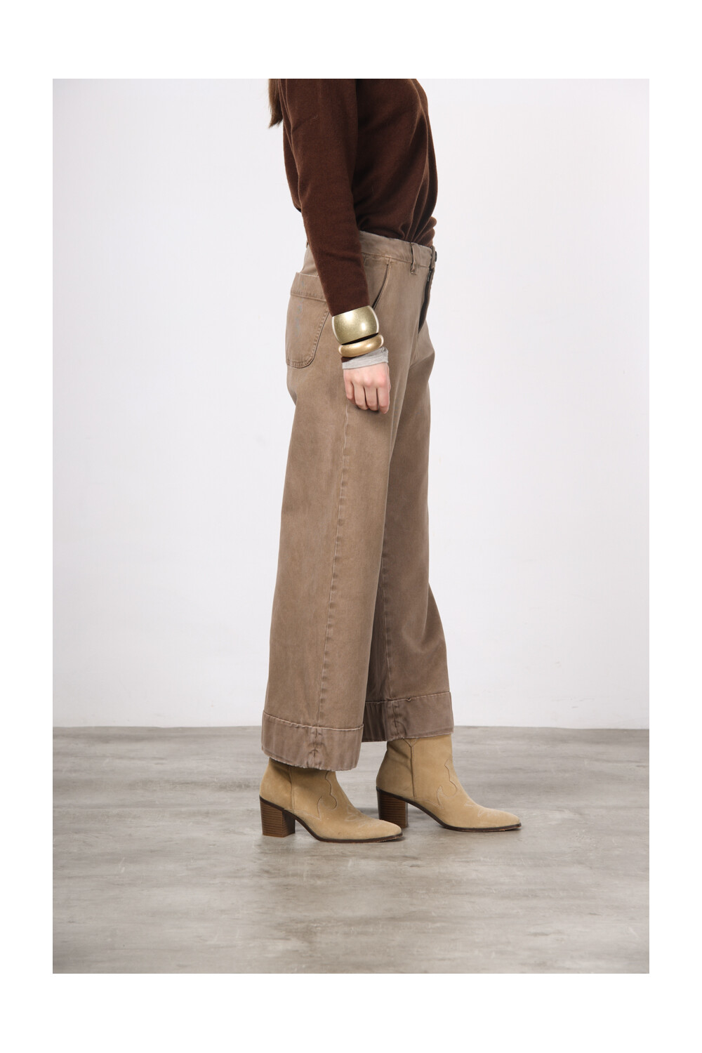 PANTALONI MASON'S New York Studio Crop - immagine 2