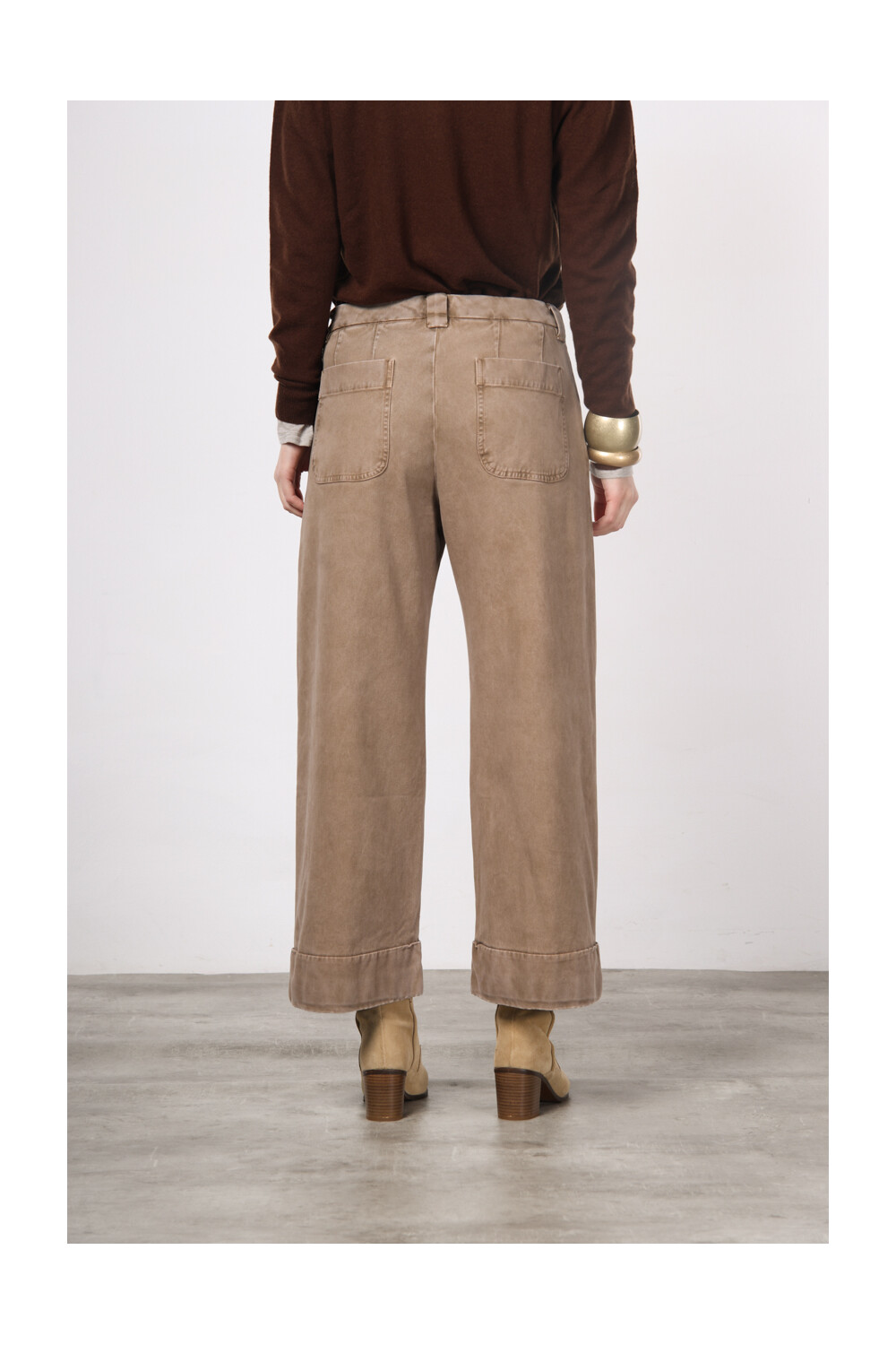PANTALONI MASON'S New York Studio Crop - immagine 3