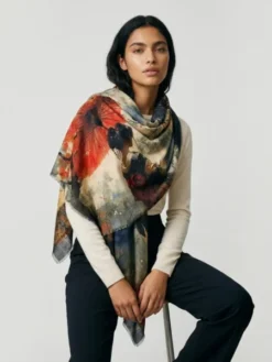 Alternative view of FOULARD D'ANIELLO Elba 8007